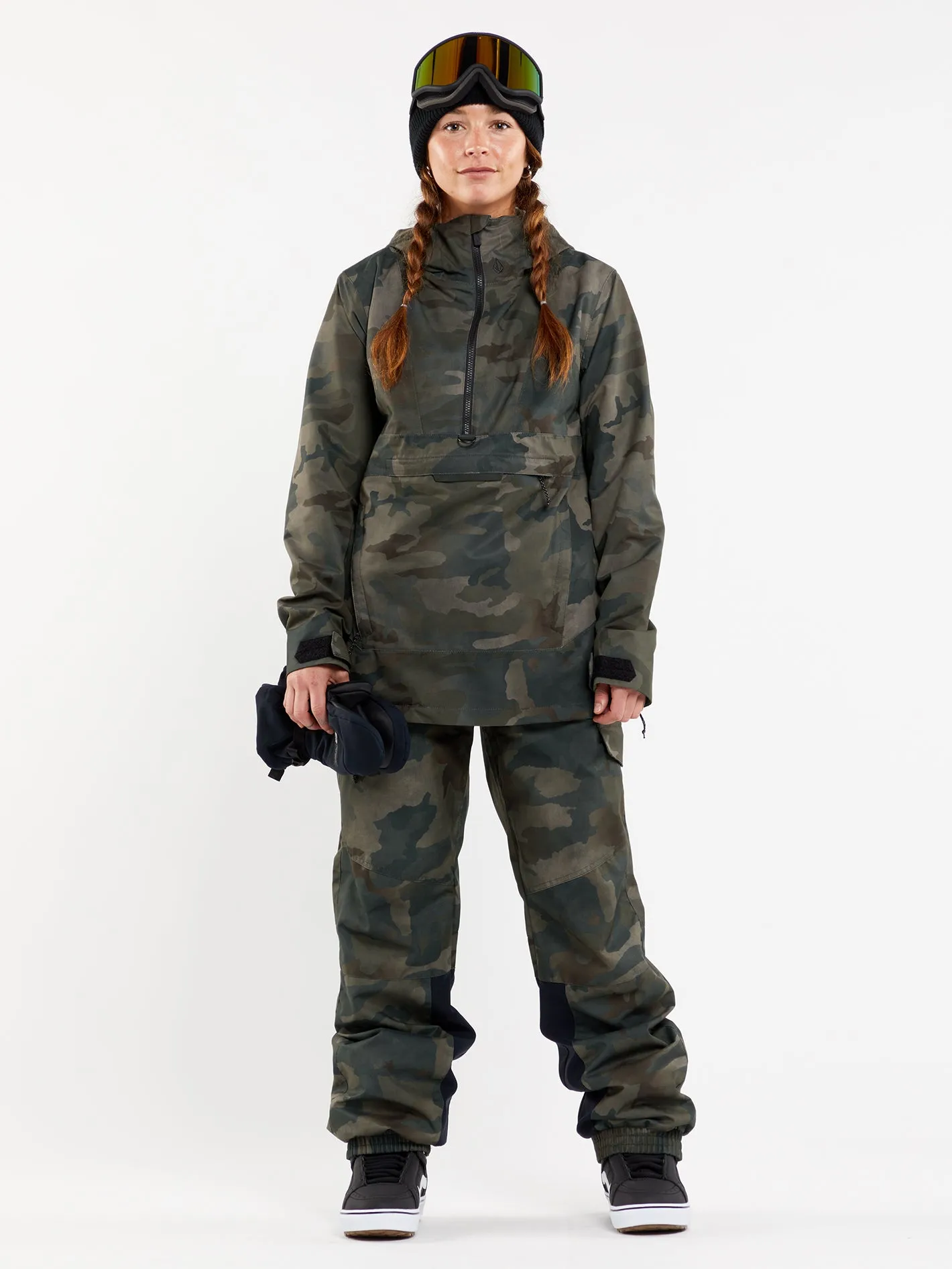 Womens Ashfield Pullover - Cloudwash Camo