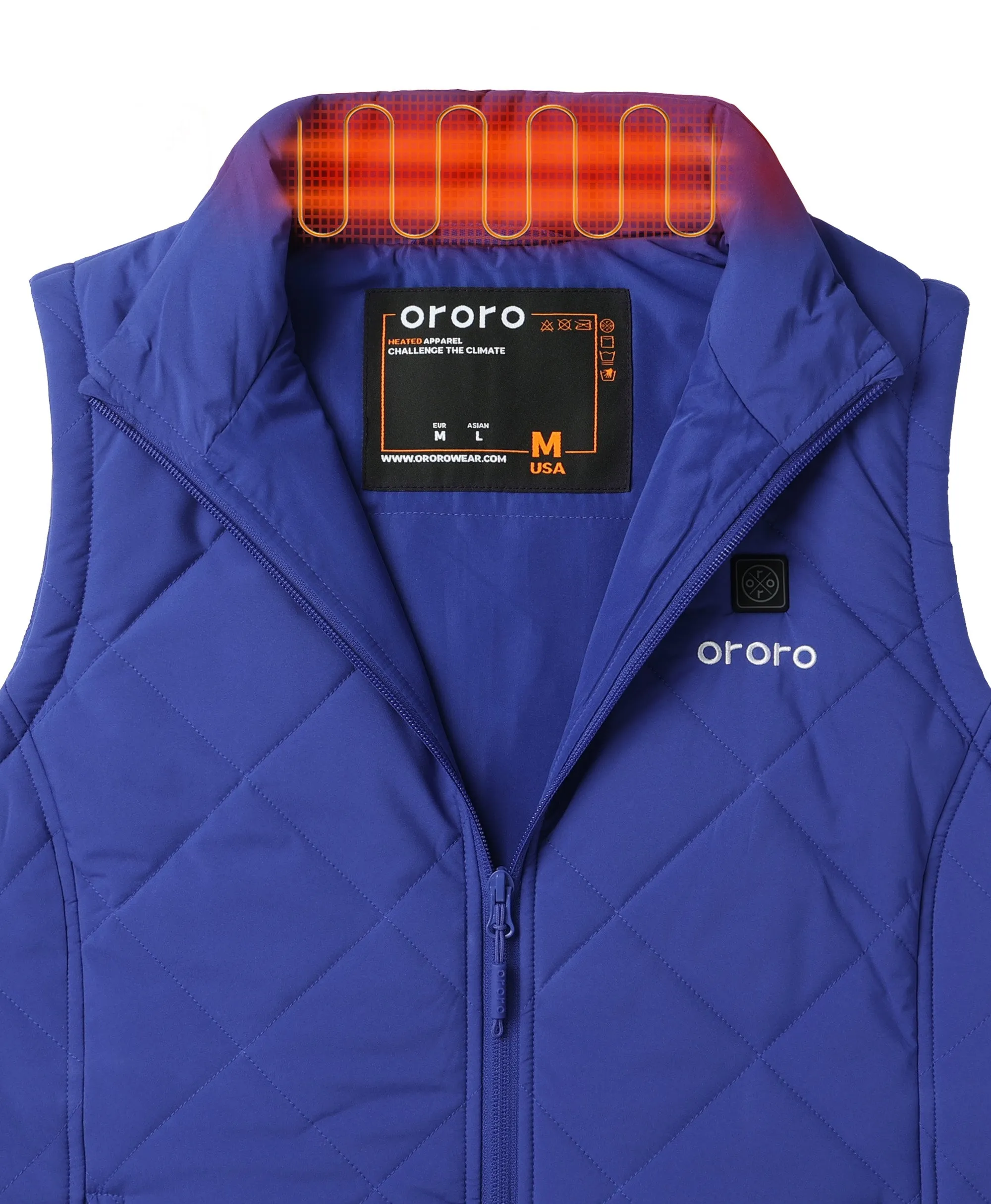 Women's Heated Quilted Vest - New Colours