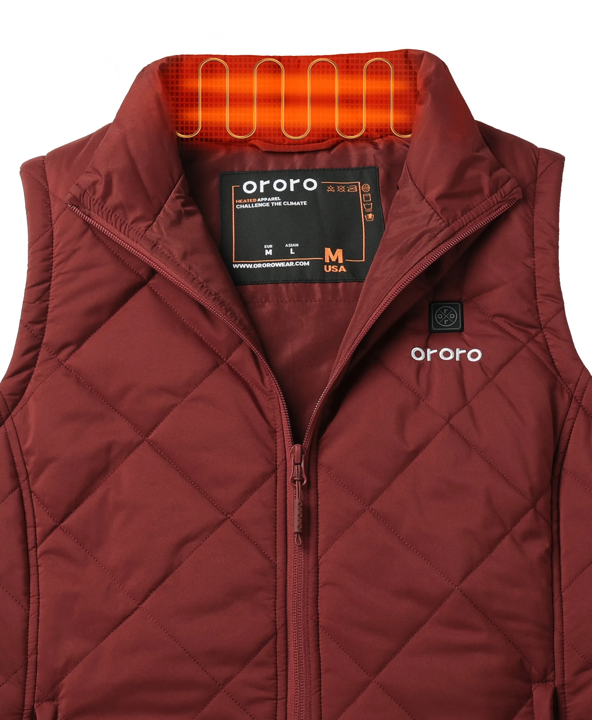 Women's Heated Quilted Vest - New Colours