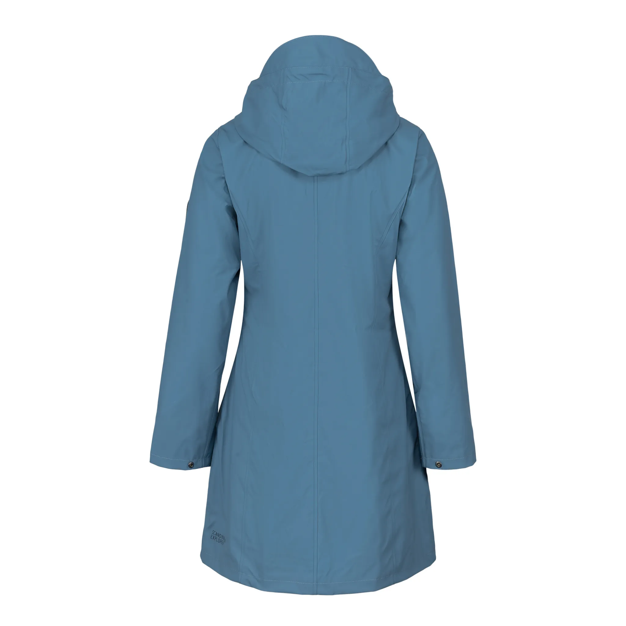 Women's Scandinavian Raincoat - Blue