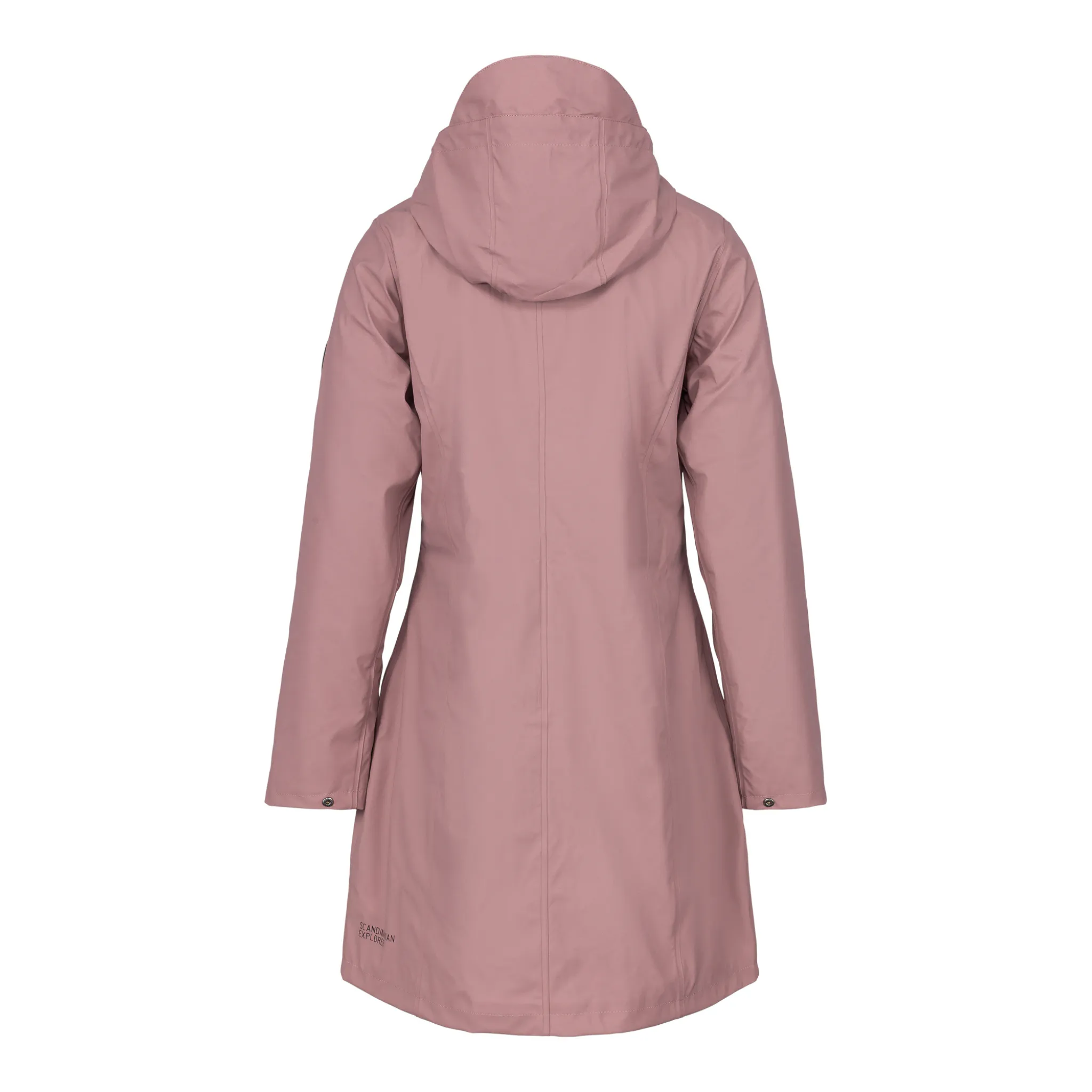 Women's Scandinavian Raincoat - Dusty Pink