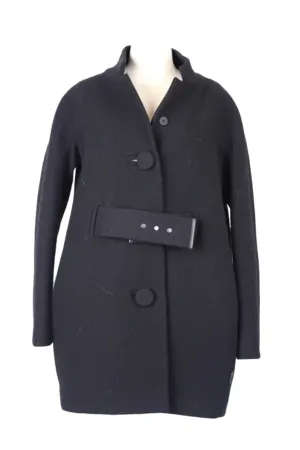 Wool Down Belted Dress Coat