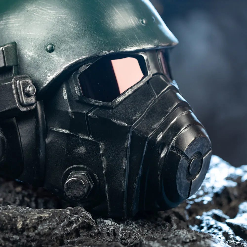 Xcoser Fallout 4 NCR Veteran Ranger Riot Gear Helm Harz Fallout Maske Halloween Cosplay Helme