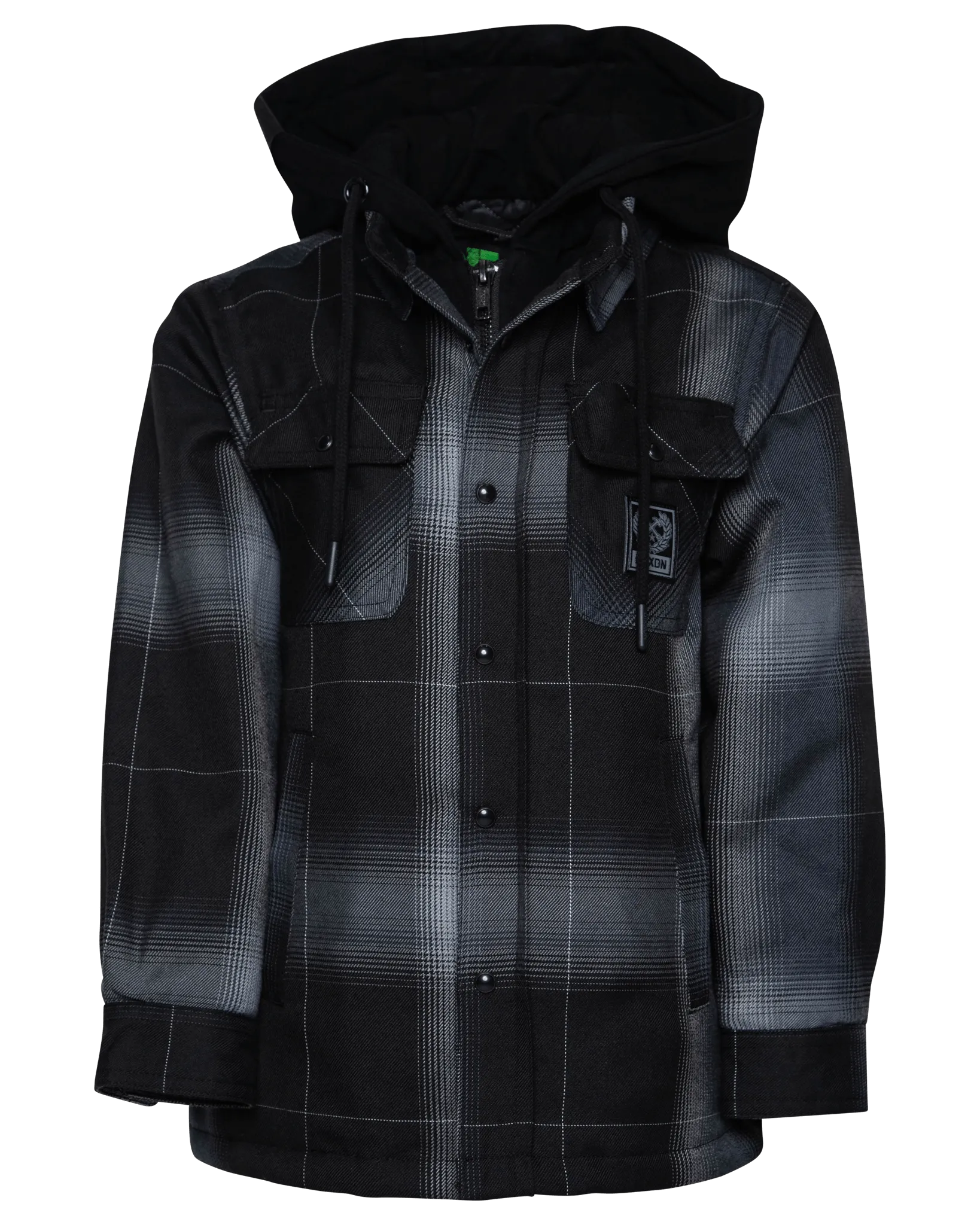 Youth Destroyer Hooded Flannel Jacket