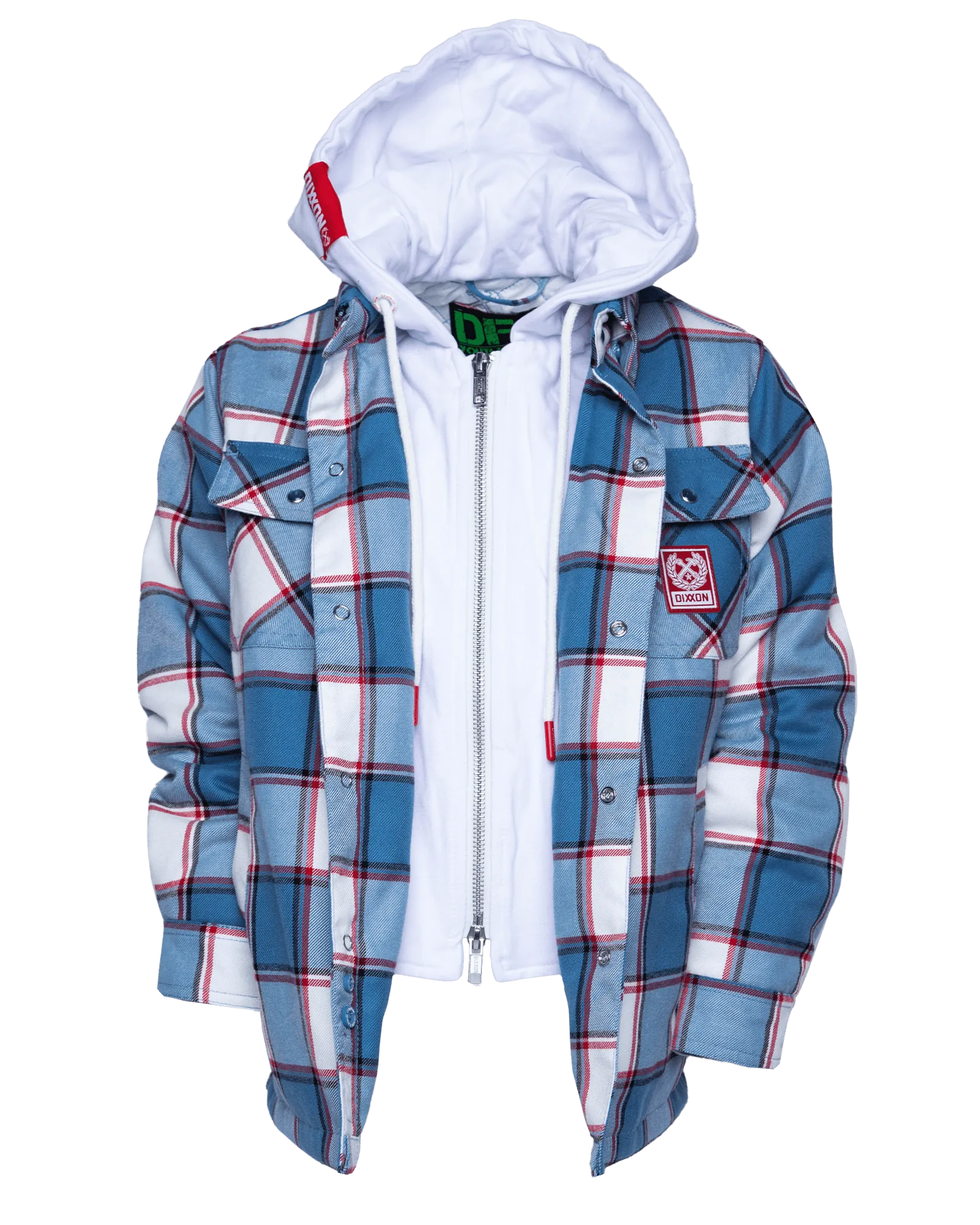 Youth Neighborhood Hooded Flannel Jacket