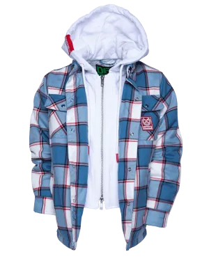 Youth Neighborhood Hooded Flannel Jacket