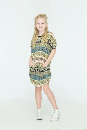 ZUTTION KIDS AFRICA YARRA DRESS